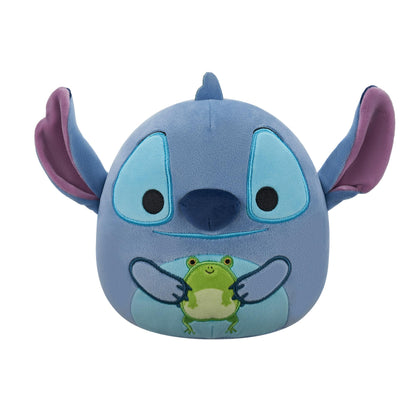Squishmallows Original Disney 10-Inch Stitch Holding Frog - Official Plush - Disney Stitch