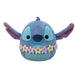 Squishmallows Original Disney 10-Inch Stitch Wearing Lei - Official Plush - Disney Stitch