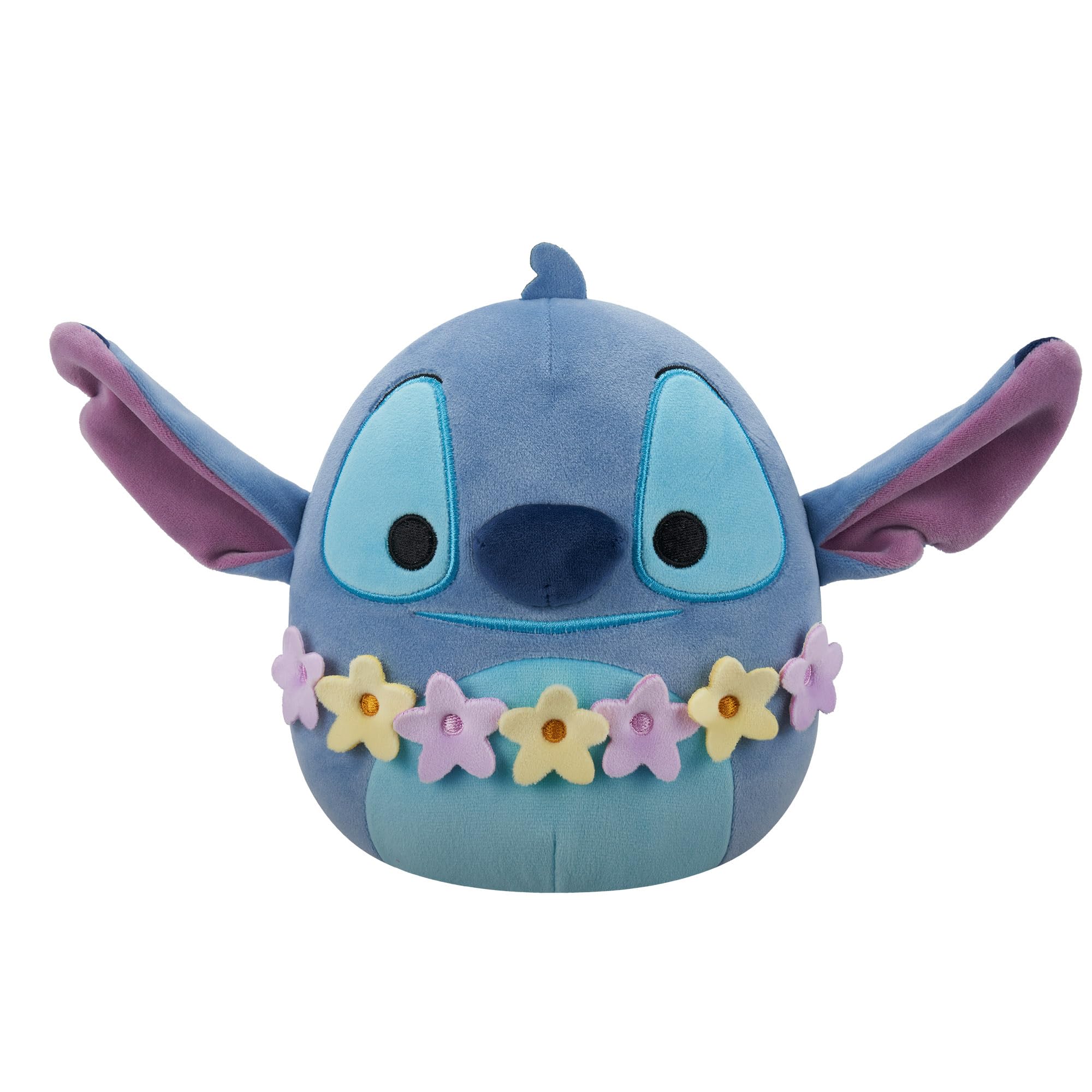 Squishmallows Original Disney 10-Inch Stitch Wearing Lei - Official Plush - Disney Stitch