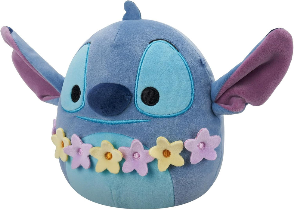 Squishmallows Original Disney 10-Inch Stitch Wearing Lei - Official Plush - Disney Stitch
