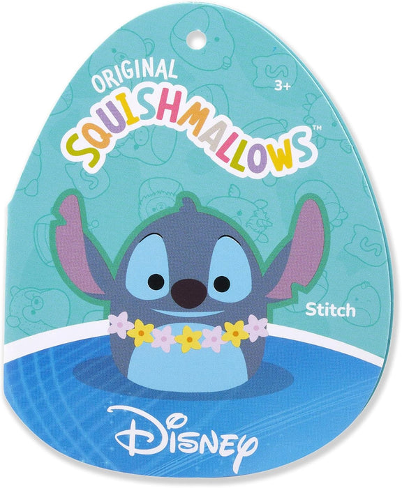Squishmallows Original Disney 10-Inch Stitch Wearing Lei - Official Plush - Disney Stitch