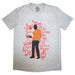 Nightmare On Elm Street (A): Rock Off - Freddy Scribble Font (T-Shirt Unisex Tg. 2Xl)