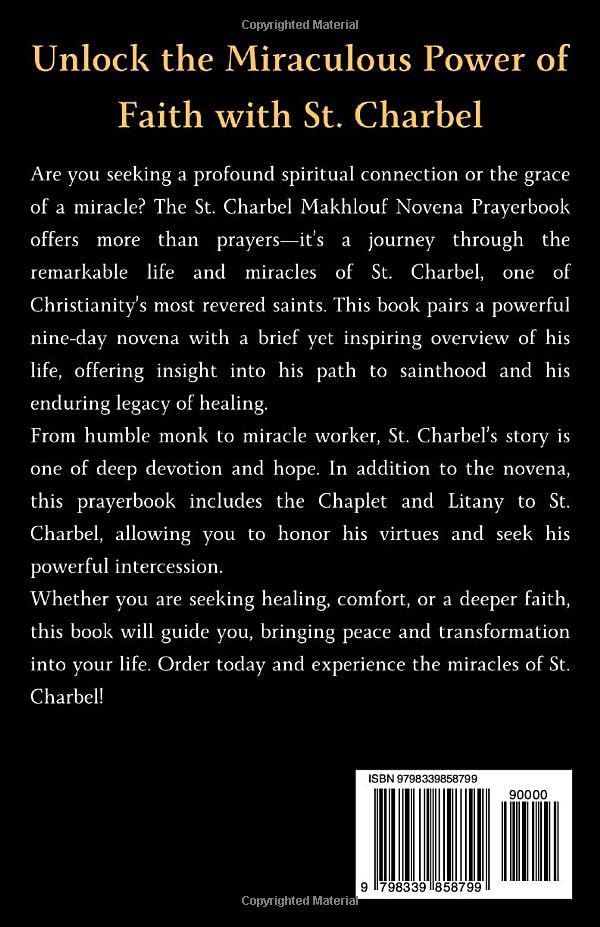 St. Charbel Makhlouf Novena Prayerbook