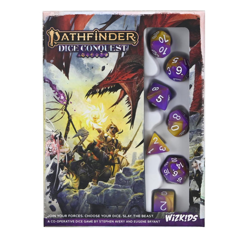 Pathfinder Dice Conquest | Card Game | Solo or Co-op | Dice Rolling