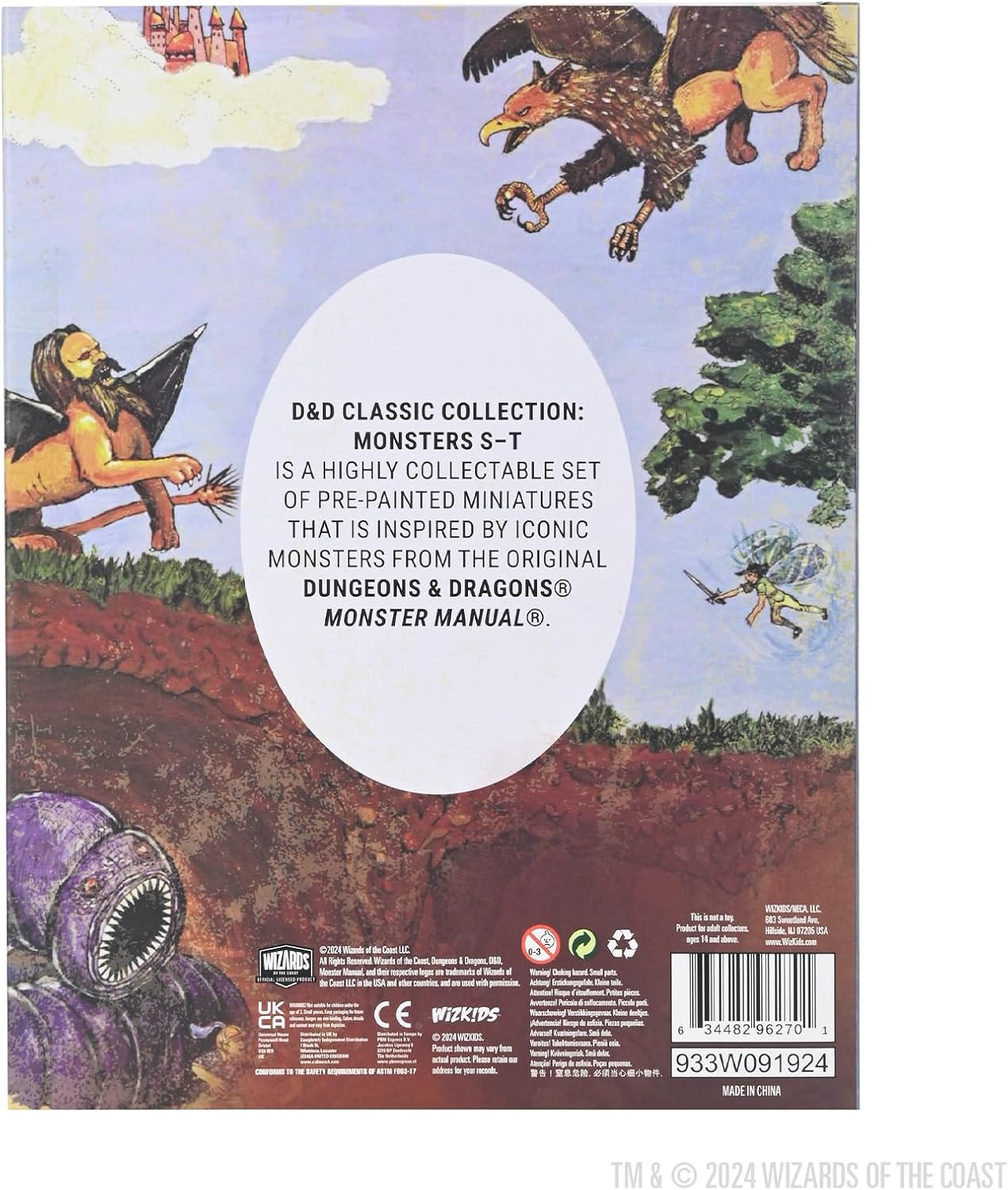 WizKids D&D Classic Collection: Monsters S-T | Dungeons and Dragons Miniatures | Pre-Painted Figures