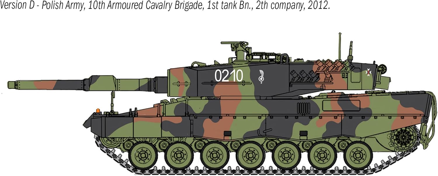 ITALERI IT35106 1/35 Warthunder Leopard 2A4 Plastic Model (Tank