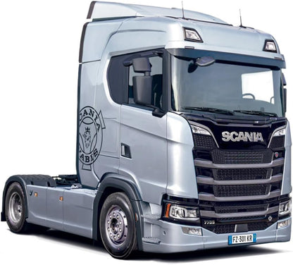 ITALERI - Maquette Camion Scania S770 4x2 Normal Roof Grey Cab |italeri|3971| 1:24 Maquette Char Promo