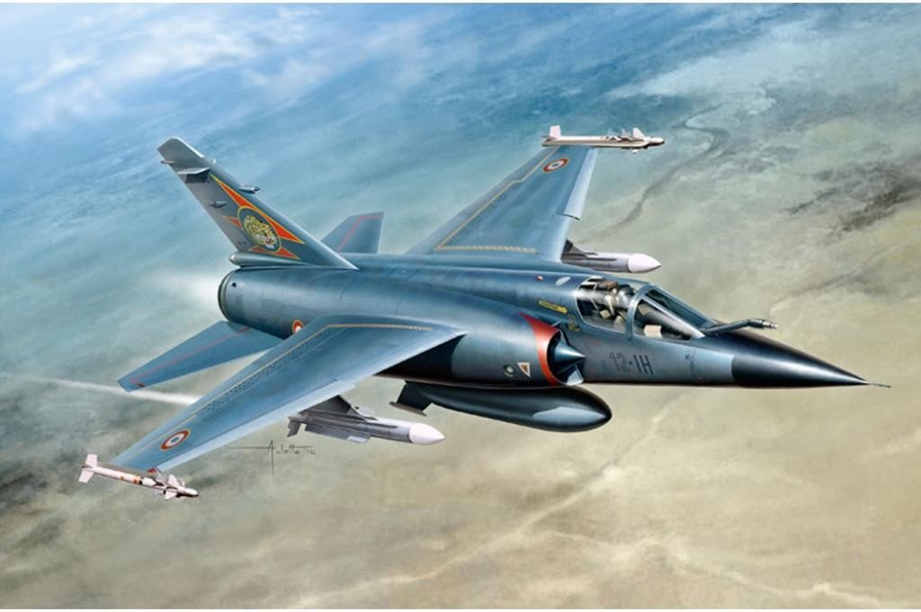 Italeri 510002695 - 1:48 Mirage F 1C