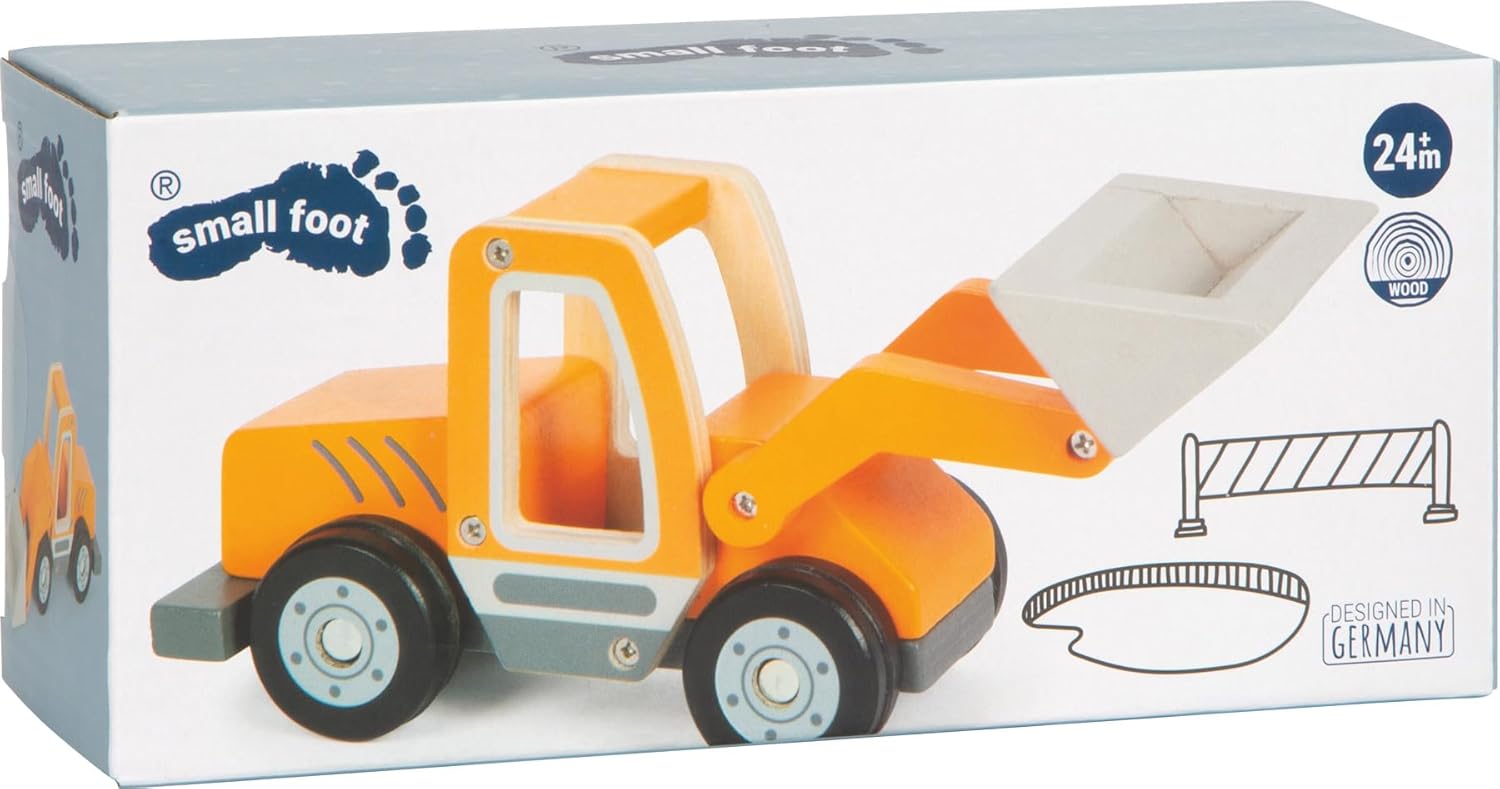 Small Foot - Small Foot - Houten Wiellader met Shovel