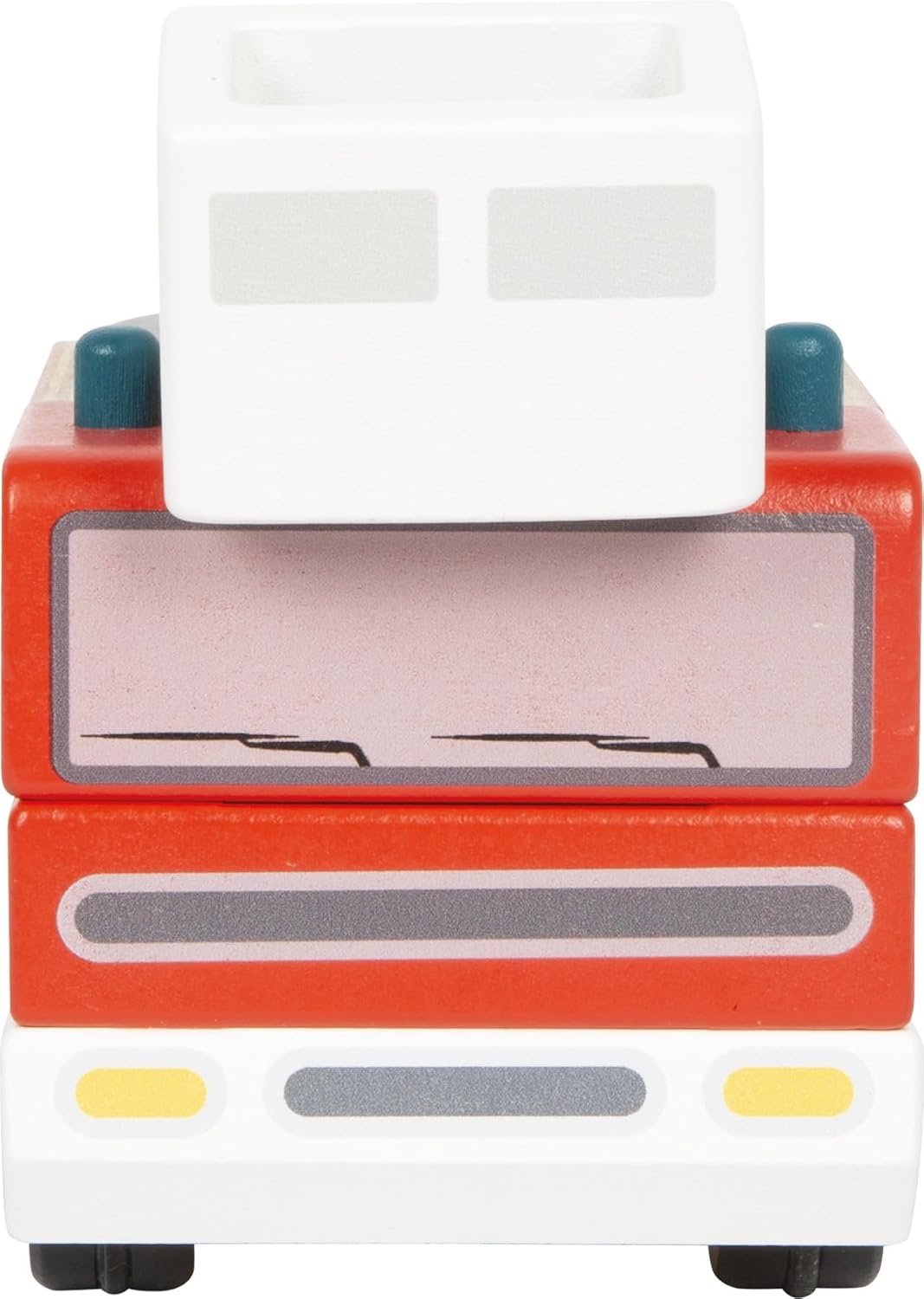Small Foot - Small Foot - Houten Brandweerwagen met Roterende Ladder