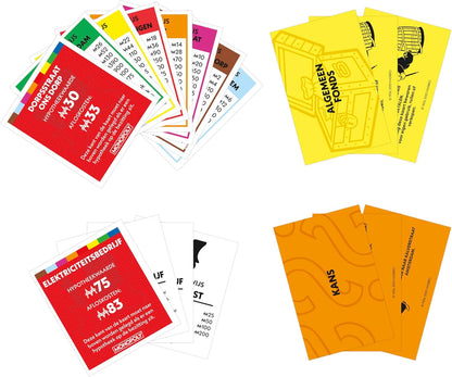 Monopoly Brettspiel mit Aufbewahrungsbox und Spielsteinen groß - Niederländische Version