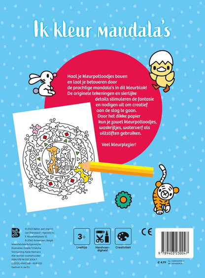 Babydieren (Ik kleur mandala's, 1