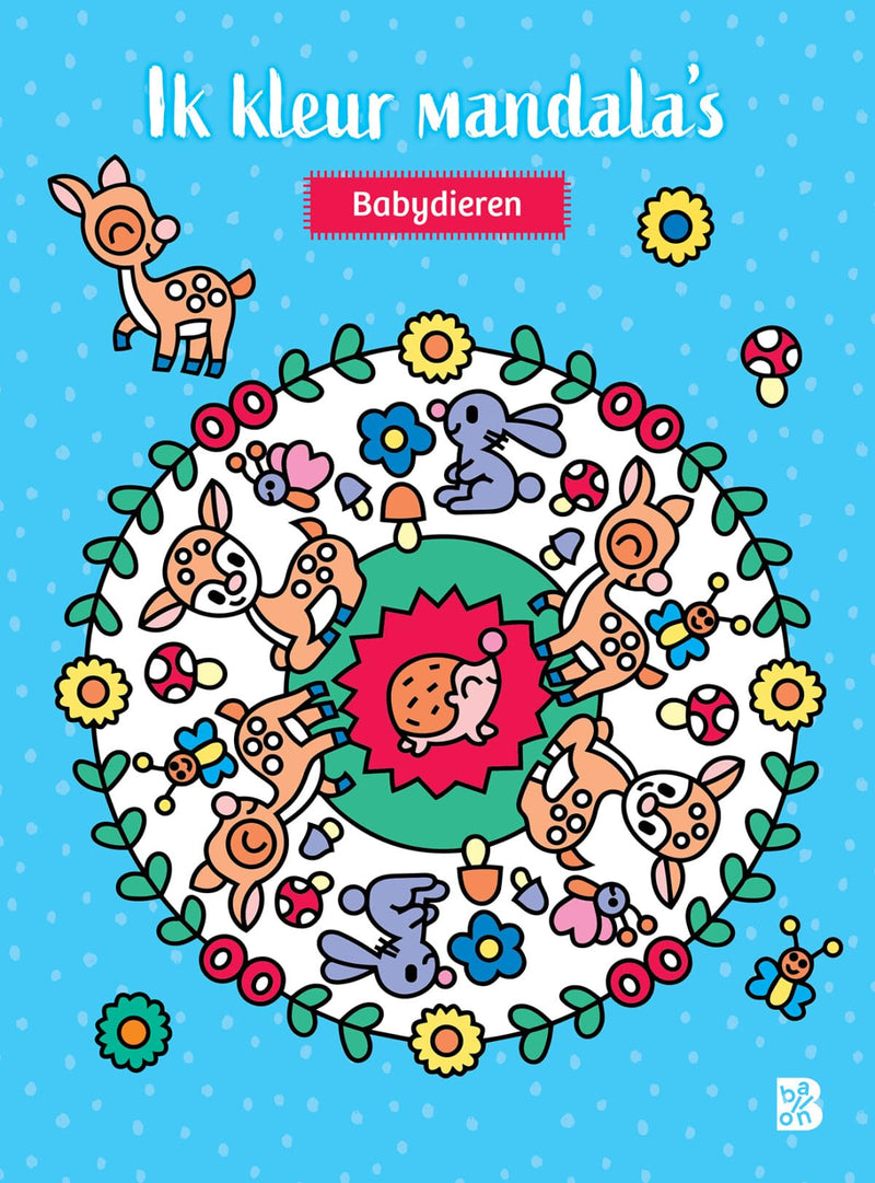 Babydieren (Ik kleur mandala's, 1