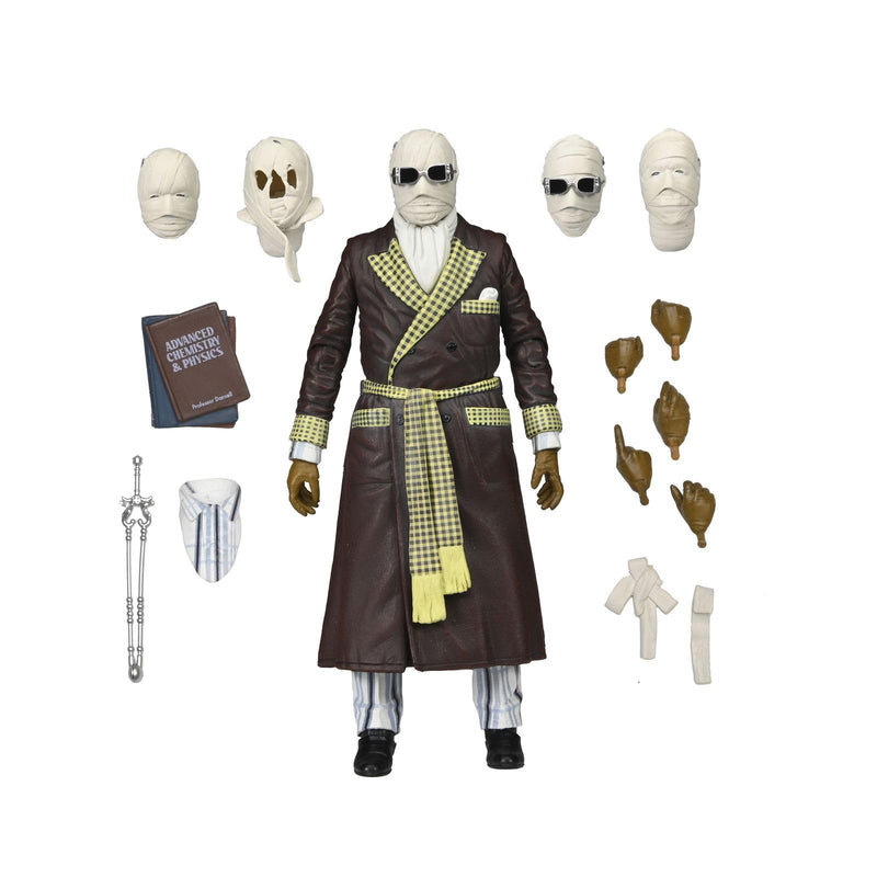 NECA Invisible Man in Bathrobe Action Figure 18 cm