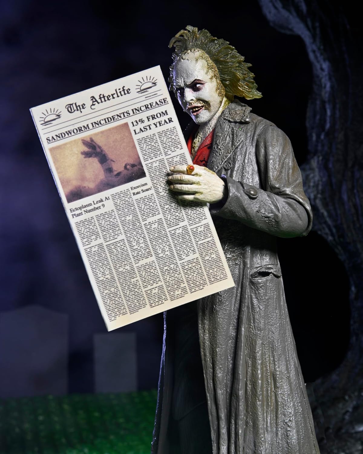Beetlejuice (1988) Ult. Beetlejuice Tour Guide Figure