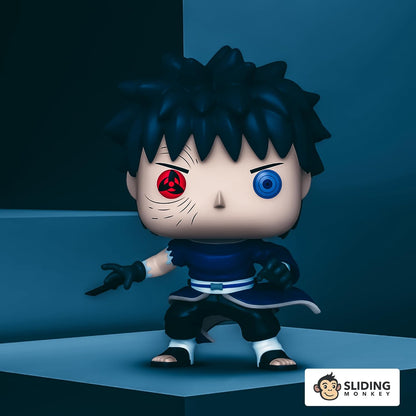 Funko Pop Naruto Obito Uchiha Tobi Unmasked Entertainment Earth Exclusive Vinyl Figure 68270