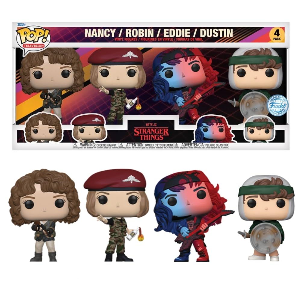 Funko! POP 4PK EXCL Stranger Things S4