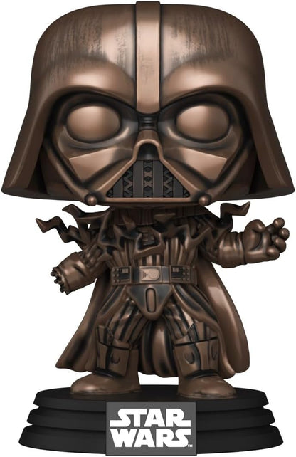 Funko Pop! Star Wars: Star Wars Darkside - Darth Vader - Metallic - Bronze - Amazon Exclusive - Collectable Vinyl Figure - Gift Idea - Official Merchandise - Toys for Kids & Adults - Movies Fans