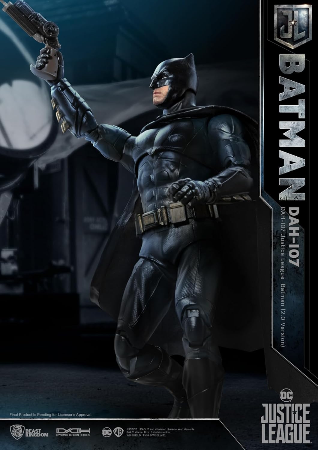 The Justice League: Batman (Version 2.0) DAH-107 Dynamic 8-ction Figure