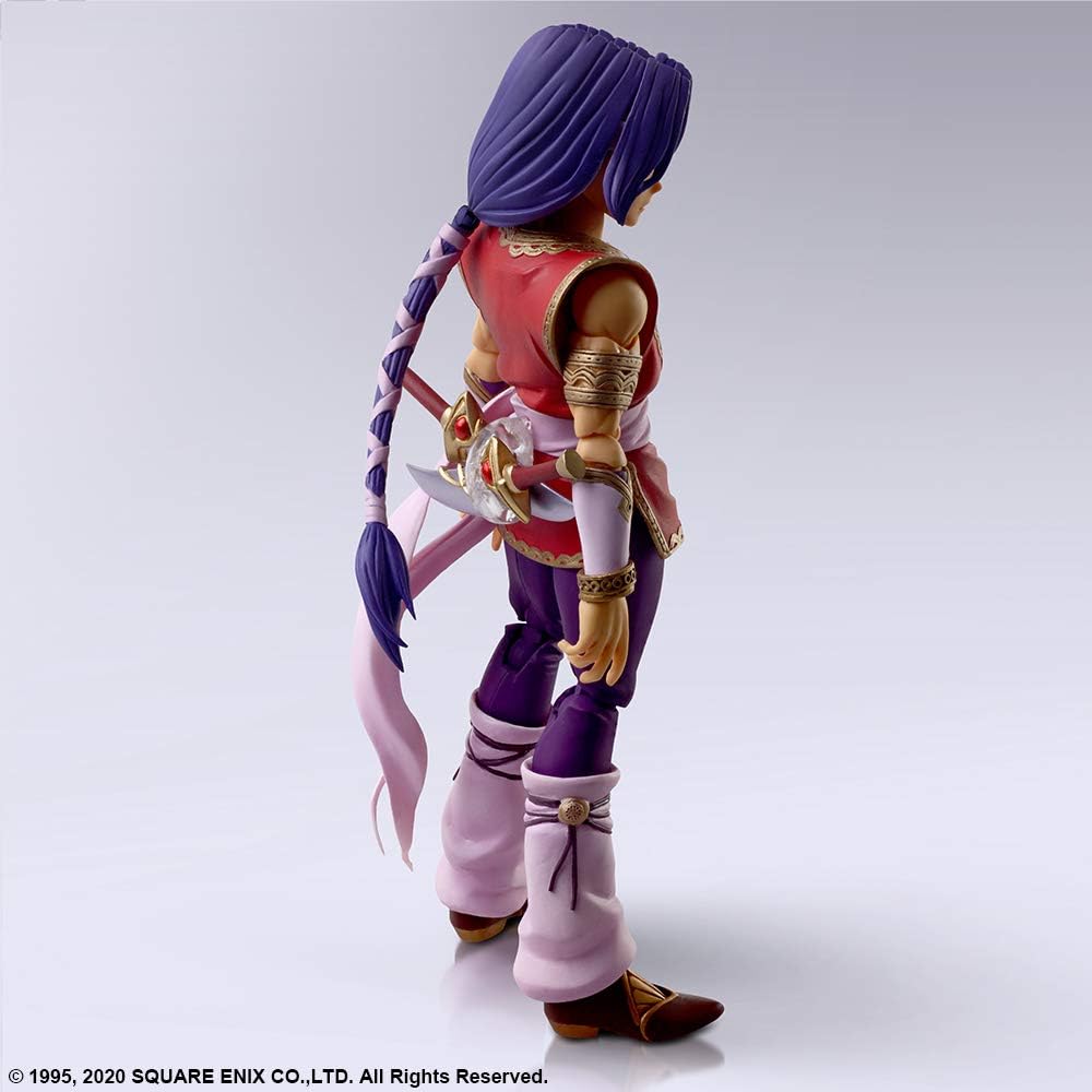 Square Enix - TRIALS OF MANA BRING ARTS ACTION FIGURE - HAWKEYE & RIESZ