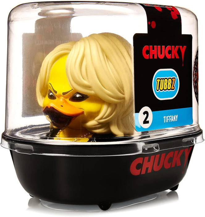 TUBBZ First Edition: Horror - Tiffany Bride of Chucky Cosplaying Rubber Duck Vinyl Figure