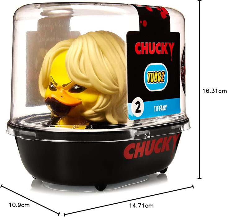 TUBBZ First Edition: Horror - Tiffany Bride of Chucky Cosplaying Rubber Duck Vinyl Figure