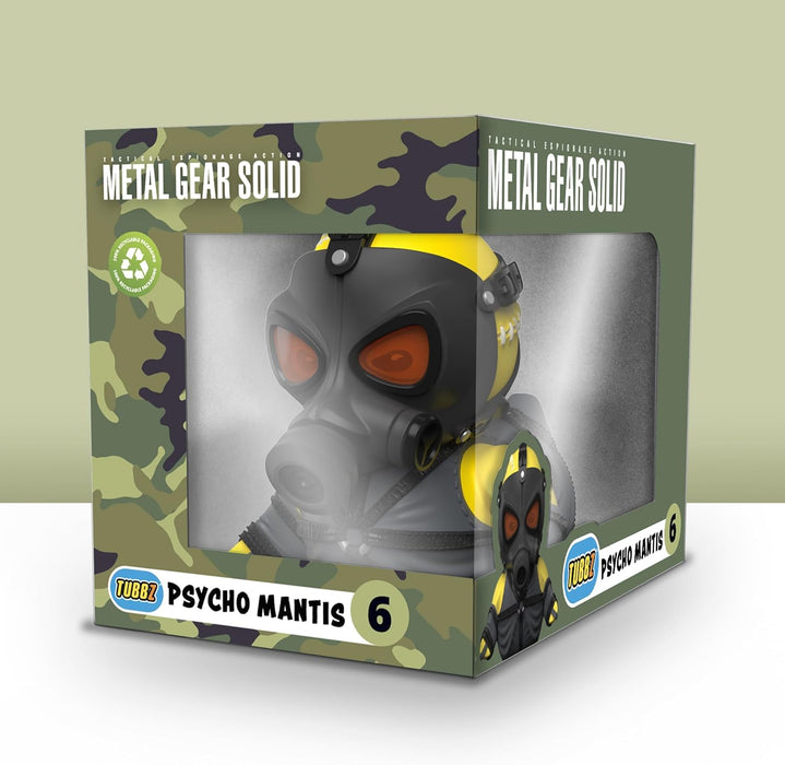 TUBBZ Boxed Edition - Figura coleccionable de pato de goma de vinilo de Psycho Mantis - Producto oficial de Metal Gear Solid - TV, películas y videojuegos