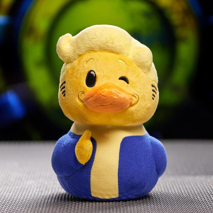 TUBBZ Peluche: Fallout - Vault Boy Juguete Coleccionable de Pato de Goma de Peluche Disfrazado