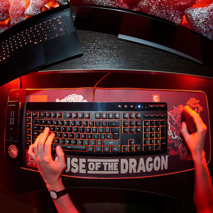 House of the Dragon Mousepad mit Ladefunktion