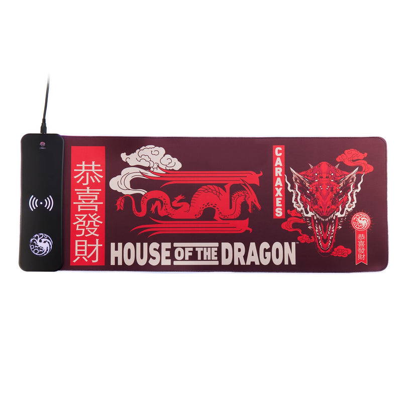 House of the Dragon Mousepad mit Ladefunktion