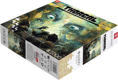 Good Loot Comic Book Puzzle Series Thorgal The Eyes of Tanatloc Jigsaw Puzzles Game puzzles for teens and adults Fun ideas Inspired by a comic strip | 1000 pieces | 68 x 48 cm