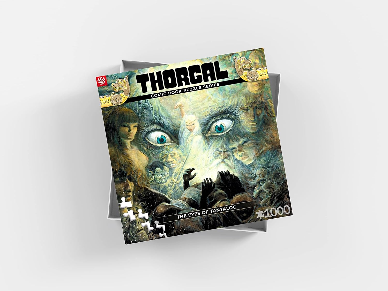 Good Loot Comic Book Puzzle Series Thorgal The Eyes of Tanatloc Jigsaw Puzzles Game puzzles for teens and adults Fun ideas Inspired by a comic strip | 1000 pieces | 68 x 48 cm