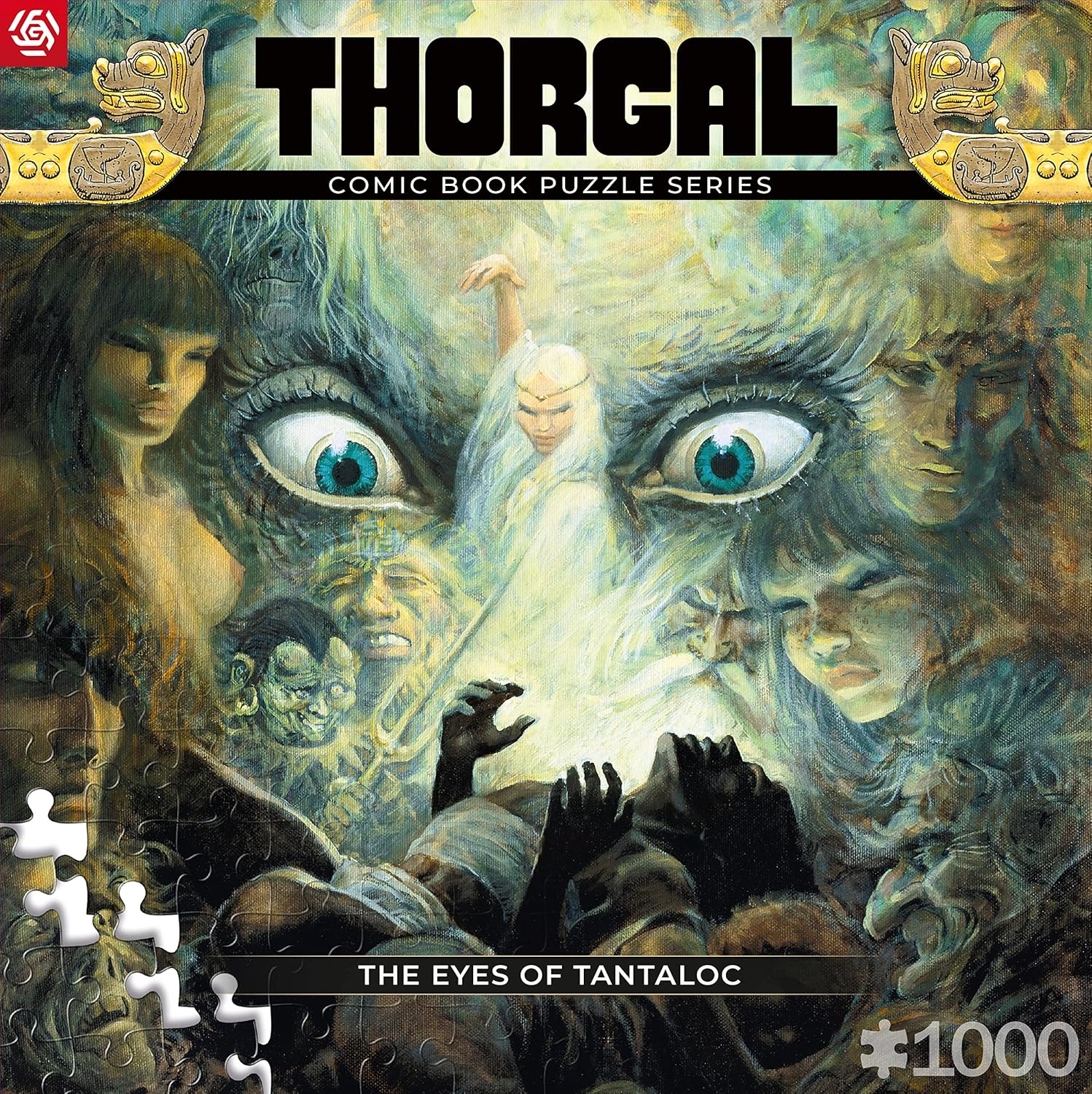 Good Loot Comic Book Puzzle Series Thorgal The Eyes of Tanatloc Jigsaw Puzzles Game puzzles for teens and adults Fun ideas Inspired by a comic strip | 1000 pieces | 68 x 48 cm