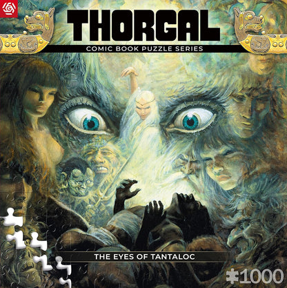 Good Loot Comic Book Puzzle Series Thorgal The Eyes of Tanatloc Jigsaw Puzzles Game puzzles for teens and adults Fun ideas Inspired by a comic strip | 1000 pieces | 68 x 48 cm