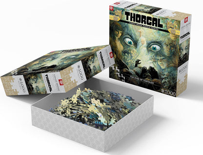 Good Loot Comic Book Puzzle Series Thorgal The Eyes of Tanatloc Jigsaw Puzzles Game puzzles for teens and adults Fun ideas Inspired by a comic strip | 1000 pieces | 68 x 48 cm