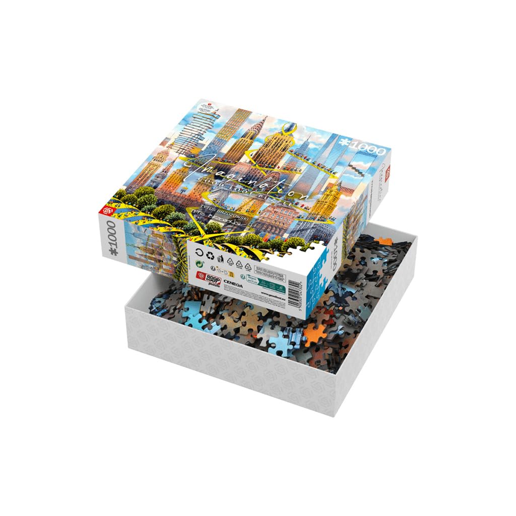 Good Loot - Tytus Brzozowski New York Jigsaw Puzzle 1000 PCS, Multicoloured, GDL-24799