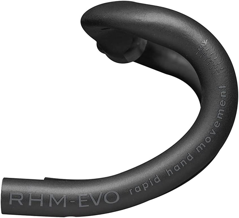 Deda Elementi Zero2 DCR RHM-Evo Drop Handlebar, POB (Polish on Black), 46cm