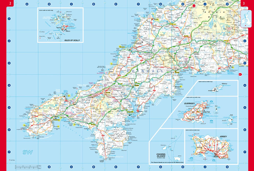 2026 Collins Big Road Atlas Britain and Northern Ireland: Clear and detailed map of Britain and Northern Ireland in A3 size with spiral binding (Collins Road Atlas
