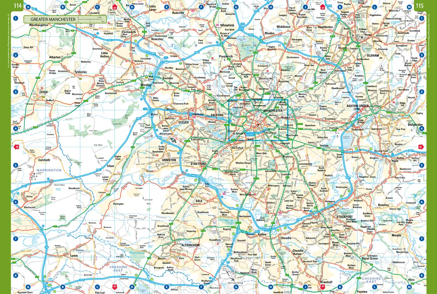 2026 Collins Big Road Atlas Britain and Northern Ireland: Clear and detailed map of Britain and Northern Ireland in A3 size with spiral binding (Collins Road Atlas