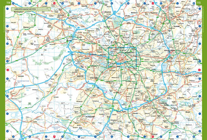 2026 Collins Big Road Atlas Britain and Northern Ireland: Clear and detailed map of Britain and Northern Ireland in A3 size with spiral binding (Collins Road Atlas