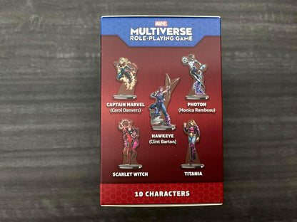 CMON | Marvel Multiverse: 2D - Mini Pack 1 | Role-Playing Game Accessory | Ages 14+ | 2-4 Players