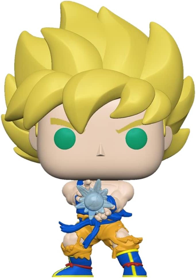 Funko Pop Dragon Ball Z Goku Super Sayian Kamehameha #948 - Funko Pop Exclusive Diamond Collection Edition
