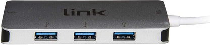 Hub Usb 3.1 Type C 4 Porte Usb