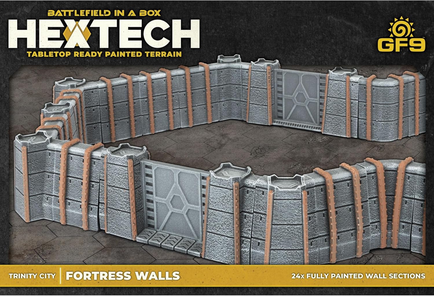 Gale Force Nine - Hextech- Trinity City Walls