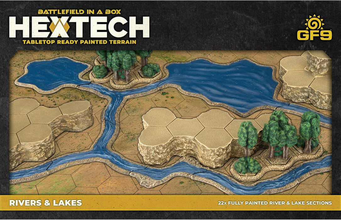Gale Force Nine - Hextech - Rivers & Lakes