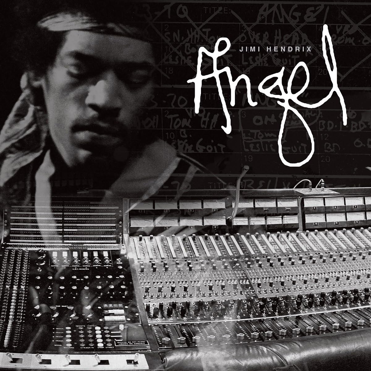 Angel B/W Message To Love (White 7 Inch Vinyl) (Lp)  By Jimi Hendrix