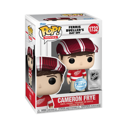 Funko Pop! Movies: FBDO - Cameron Frye in Jersey - Ferris Bueller's Day Off + NHL - Vinyl-Sammelfigur - Geschenkidee - Offizielle Handelswaren - Spielzeug Für Kinder und Erwachsene - Movies Fans