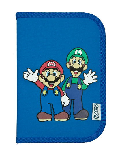 Scooli - Astuccio per la Scuola Super Mario - Astuccio con Penne e Accessori di Alta qualità - Ideale per la Scuola, Il Tempo Libero e i Viaggi - da 6 Anni