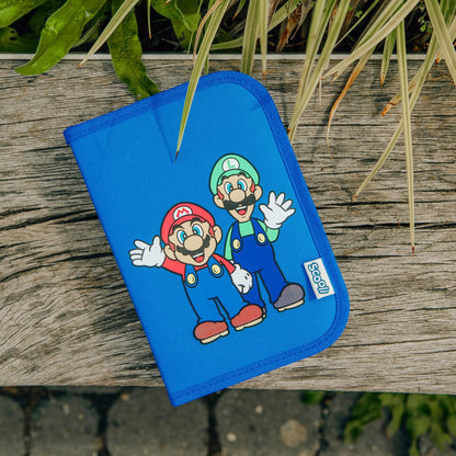 Scooli - Astuccio per la Scuola Super Mario - Astuccio con Penne e Accessori di Alta qualità - Ideale per la Scuola, Il Tempo Libero e i Viaggi - da 6 Anni