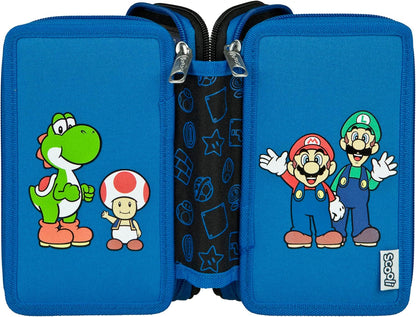 Undercover - Gevulde Etui Super Mario 3-vaks